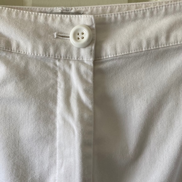 Chico's Cropped Capri Pants - White - Size L/12 (Chico's 2) - Picture 4 of 8